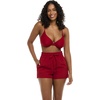 image:imageBody Glove Womens Beachcomber 35 Elastic Waist BoardshortCranberry