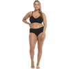 image:imageBody Glove Womens Drew Bikini Top Swimsuit with Adjustable Tie BackBlack Ibiza Rib