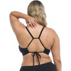 image:imageBody Glove Womens Drew Bikini Top Swimsuit with Adjustable Tie BackBlack Ibiza Rib