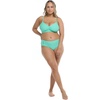 image:imageBody Glove Womens Drew Bikini Top Swimsuit with Adjustable Tie BackSea Mist