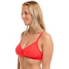image:imageBody Glove Womens Drew Bikini Top Swimsuit with Adjustable Tie BackSnapdragon Ibiza Rib