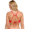 image:imageBody Glove Womens Drew Bikini Top Swimsuit with Adjustable Tie BackSnapdragon Ibiza Rib