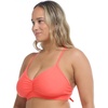 image:imageBody Glove Womens Drew Bikini Top Swimsuit with Adjustable Tie BackSunset