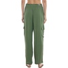 image:imageBody Glove Womens Trudy Coverup Pants  Wrinkled Woven Viscose Waist Tie Cargo PocketsCactus
