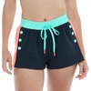 image:imageBody Glove Slide Boardshort  Lightweight Crinkle Nylon Relaxed Fit Elastic Waist Black