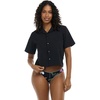 image:imageBody Glove Womens Lalancha Surf Shirt Cover Up TopBlack