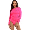 image:imageBody Glove Womens Sleek Long Sleeve Rashguard with UPF 50Bubble Gum