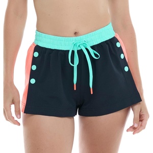 image:imageBody Glove Slide Boardshort  Lightweight Crinkle Nylon Relaxed Fit Elastic Waist Black