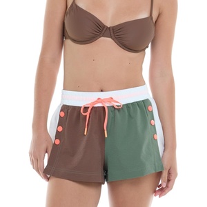 image:imageBody Glove Slide Boardshort  Lightweight Crinkle Nylon Relaxed Fit Elastic Waist Cactus
