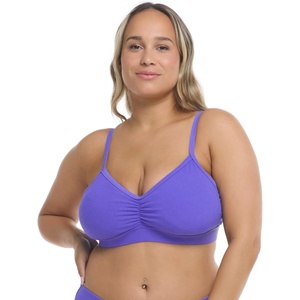 image:imageBody Glove Womens Drew Bikini Top Swimsuit with Adjustable Tie BackClearwater Ibiza Rib