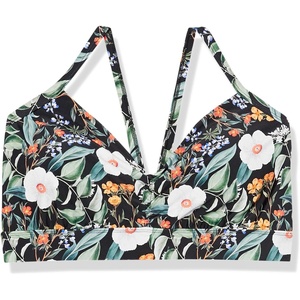 image:imageBody Glove Womens Drew Bikini Top Swimsuit with Adjustable Tie BackInflorescence Floral