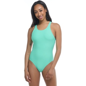 image:imageBody Glove Womens Smoothies Mylene Solid Onepiece Swimsuit with Racer BackSea Mist