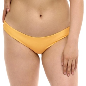 image:imageBody Glove Womens Smoothies Rosalia Solid Low Rise Bikini Bottom SwimsuitCanary