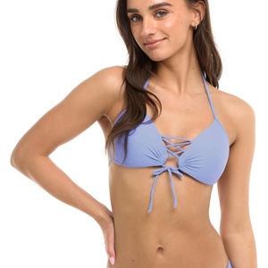 image:imageBody Glove Womens Standard Smoothies Baby Love Solid Molded Cup Triangle PushUp Bikini Top