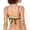 image:imageBody Glove Womens Smoothies Adalee Solid Fixed Triangle Adjustable Bikini Top SwimsuitCactus
