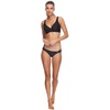 image:imageBody Glove Womens Smoothies Orla Solid Hidden Uw Bikini Top Swimsuit with Crossover NecklineSmoothie Black