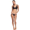 image:imageBody Glove Womens Smoothies Orla Solid Hidden Uw Bikini Top Swimsuit with Crossover NecklineSmoothie Black
