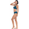 image:imageBody Glove Womens Smoothies Orla Solid Hidden Uw Bikini Top Swimsuit with Crossover NecklineSmoothie Prussian