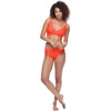 image:imageBody Glove Womens Smoothies Orla Solid Hidden Uw Bikini Top Swimsuit with Crossover NecklineSmoothie Spark