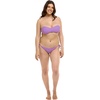 image:imageBody Glove Womens Smoothies Tainted Love Solid Retro Bandeau Bikini Top SwimsuitAkebi
