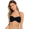 image:imageBody Glove Womens Smoothies Tainted Love Solid Retro Bandeau Bikini Top SwimsuitBlack