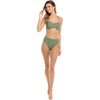 image:imageBody Glove Womens Smoothies Tainted Love Solid Retro Bandeau Bikini Top SwimsuitCactus