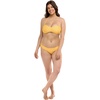 image:imageBody Glove Womens Smoothies Tainted Love Solid Retro Bandeau Bikini Top SwimsuitCanary