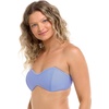 image:imageBody Glove Womens Smoothies Tainted Love Solid Retro Bandeau Bikini Top SwimsuitPeriwinkle