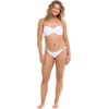 image:imageBody Glove Womens Smoothies Tainted Love Solid Retro Bandeau Bikini Top SwimsuitSnow