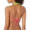 image:imageBody Glove Womens Standard DITA Triangle Slider Bikini Top SwimsuitNeon Blue