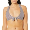 image:imageBody Glove Womens Liv Front Tie Bikini Top Swimsuit with Front TieWind of Change Stripe