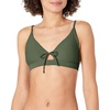 image:imageBody Glove Womens Smoothies Adalee Solid Fixed Triangle Adjustable Bikini Top SwimsuitCactus
