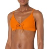image:imageBody Glove Womens Smoothies Adalee Solid Fixed Triangle Adjustable Bikini Top SwimsuitGoldfish