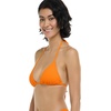 image:imageBody Glove DITA Slider Triangle Bikini Top SwimsuitComo Textured Orange