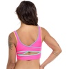 image:imageBody Glove Womens Azelie Crop Bikini Top SwimsuitBubble Gum Colorblock