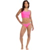 image:imageBody Glove Womens Azelie Crop Bikini Top SwimsuitBubble Gum Colorblock