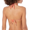 image:imageBody Glove Womens DITA Triangle Slider Bikini Top SwimsuitBalata Garden Coral