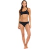 image:imageBody Glove Womens Lolah Bikini Top Swimsuit with Tie Front DetailBlack Ibiza Bib