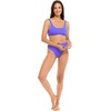 image:imageBody Glove Womens Lolah Bikini Top Swimsuit with Tie Front DetailClearwater Ibiza Rib