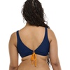 image:imageBody Glove Womens Lolah Bikini Top Swimsuit with Tie Front DetailMaritime Stripe