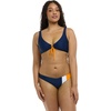 image:imageBody Glove Womens Lolah Bikini Top Swimsuit with Tie Front DetailMaritime Stripe