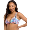 image:imageBody Glove Womens Lolah Bikini Top Swimsuit with Tie Front DetailMiami Palm Tree Print