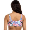 image:imageBody Glove Womens Lolah Bikini Top Swimsuit with Tie Front DetailMiami Palm Tree Print