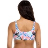 image:imageBody Glove Womens Lolah Bikini Top Swimsuit with Tie Front DetailMiami Palm Tree Print