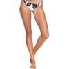 image:imageBody Glove Womens May Bikini Top Swimsuit with Peekaboo Front Bow DetailBlack White Ribbed Floral