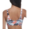 image:imageBody Glove Womens May Bikini Top Swimsuit with Peekaboo Front Bow DetailLost Coral Leaf Print