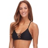 image:imageBody Glove Womens Phoebe Fixed Triangle Bikini Top SwimsuitBlack