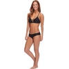 image:imageBody Glove Womens Phoebe Fixed Triangle Bikini Top SwimsuitBlack