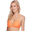 image:imageBody Glove Womens Phoebe Fixed Triangle Bikini Top SwimsuitMango