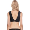 image:imageBody Glove Womens Rumor Deep V Bikini Top SwimsuitScandal Ribbed Black